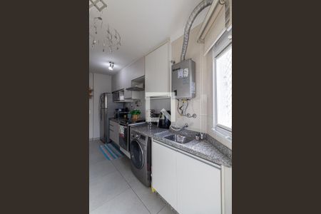 Sala/Cozinha/Área de Serviço  de apartamento à venda com 2 quartos, 52m² em Chácara Cruzeiro do Sul, São Paulo