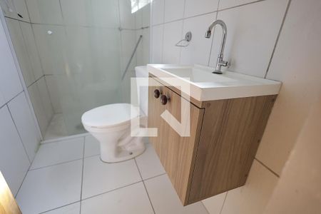 Banheiro de casa para alugar com 1 quarto, 50m² em Jardim Milena, Santo André