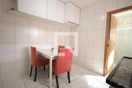 Cozinha de casa para alugar com 1 quarto, 50m² em Jardim Milena, Santo André