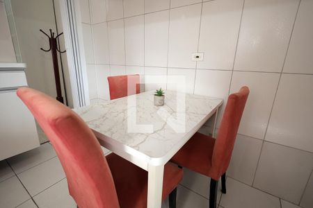 Cozinha de casa para alugar com 1 quarto, 50m² em Jardim Milena, Santo André