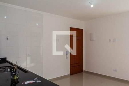 Sala/Cozinha de casa de condomínio para alugar com 2 quartos, 43m² em Chácara Mafalda, São Paulo