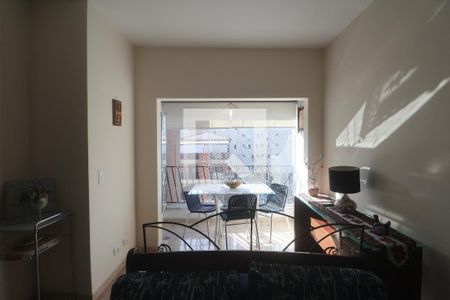 Sala de apartamento para alugar com 2 quartos, 62m² em Jardim Tres Marias, Guarujá