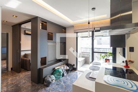 Sala de apartamento à venda com 2 quartos, 64m² em Continental, Osasco