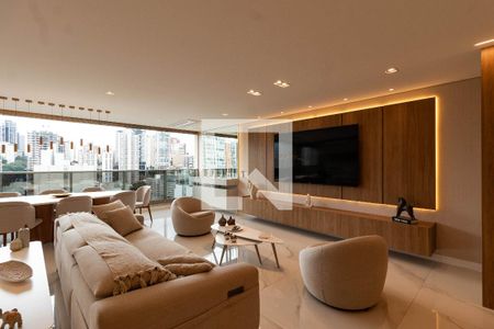 Sala de apartamento à venda com 3 quartos, 162m² em Perdizes, São Paulo