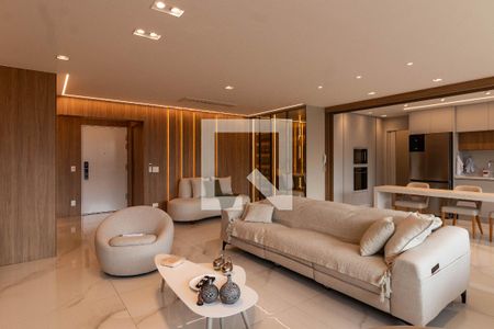 Sala de apartamento à venda com 3 quartos, 162m² em Perdizes, São Paulo