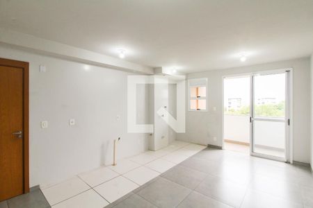 Sala/Cozinha de apartamento à venda com 2 quartos, 53m² em Olaria, Canoas