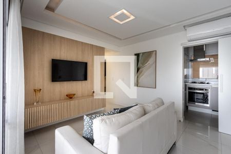 Sala de apartamento à venda com 3 quartos, 88m² em Vila Romana, São Paulo