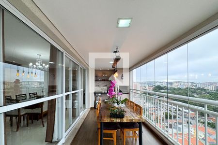 Sacada de apartamento à venda com 3 quartos, 155m² em Nova Petrópolis, São Bernardo do Campo