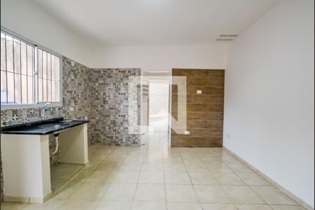 Sala/Cozinha de casa para alugar com 1 quarto, 60m² em Jardim do Estádio, Santo André