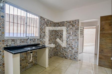 Sala/Cozinha de casa para alugar com 1 quarto, 60m² em Jardim do Estádio, Santo André