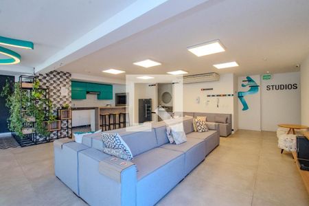 Área comum de kitnet/studio à venda com 1 quarto, 36m² em São João, Porto Alegre