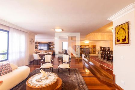 Sala de apartamento à venda com 4 quartos, 422m² em Rebouças, Curitiba