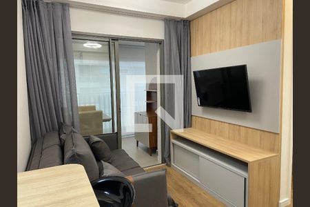 Sala de apartamento para alugar com 1 quarto, 45m² em Vila Sonia, São Paulo