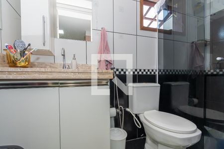 Banheiro da Suíte  de casa à venda com 3 quartos, 193m² em Jardim Macarenko, Sumaré