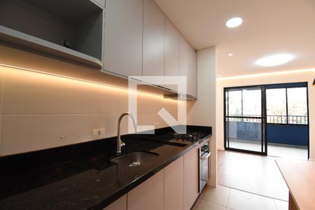 Sala e Cozinha de apartamento para alugar com 2 quartos, 60m² em Bacacheri, Curitiba