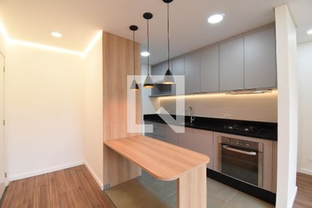 Sala e Cozinha de apartamento para alugar com 2 quartos, 60m² em Bacacheri, Curitiba