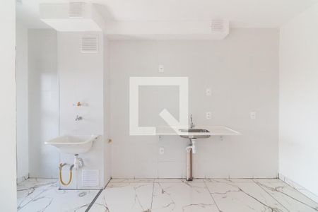 Sala - Cozinha de apartamento para alugar com 2 quartos, 41m² em Jaguaré, São Paulo