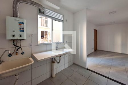 Cozinha de apartamento para alugar com 2 quartos, 41m² em Vila Lage, São Gonçalo