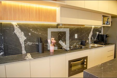 Cozinha de apartamento para alugar com 2 quartos, 75m² em Setor Pedro Ludovico, Goiânia