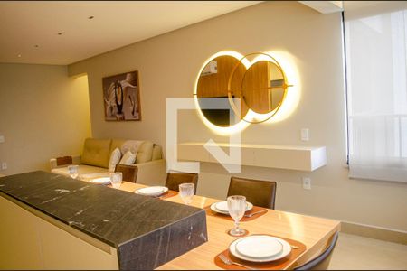 Sala de Jantar de apartamento para alugar com 2 quartos, 75m² em Setor Pedro Ludovico, Goiânia