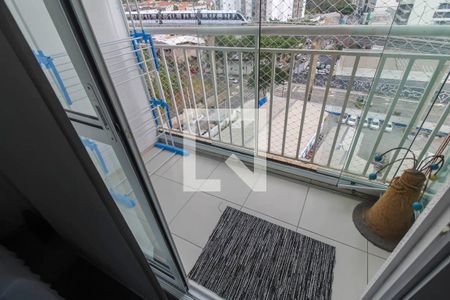 Varanda da Sala de apartamento para alugar com 3 quartos, 68m² em Jardim Independência (são Paulo), São Paulo