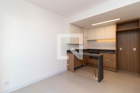 Sala de apartamento para alugar com 1 quarto, 34m² em Farroupilha, Porto Alegre