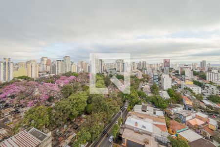 Varanda de kitnet/studio para alugar com 1 quarto, 28m² em Pinheiros, São Paulo
