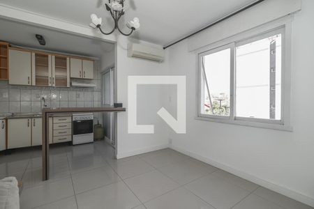 Sala / Quarto de apartamento para alugar com 1 quarto, 60m² em Jardim Lindóia, Porto Alegre