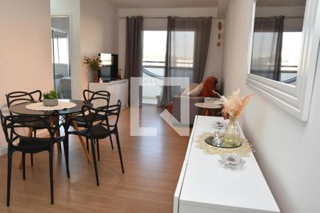 Sala de Jantar de apartamento à venda com 2 quartos, 64m² em Engordadouro, Jundiaí