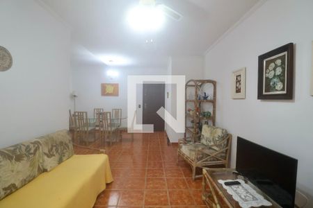 Sala de apartamento para alugar com 2 quartos, 70m² em Vila Julia, Guarujá