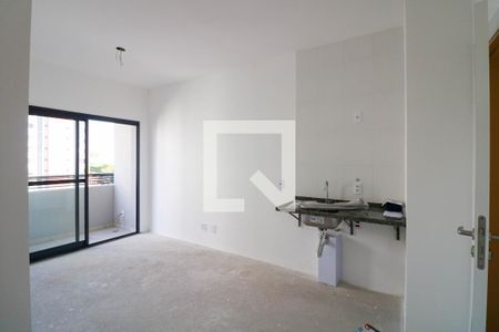 Sala / Cozinha de apartamento à venda com 1 quarto, 34m² em Jardim Santo Amaro, São Paulo