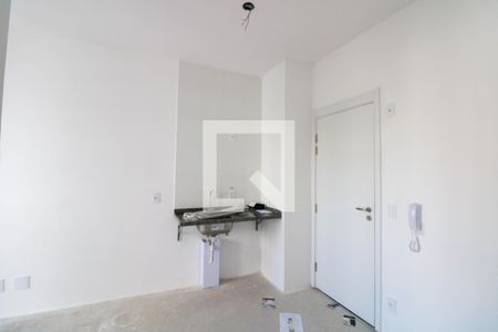 Sala / Cozinha de apartamento à venda com 1 quarto, 34m² em Jardim Santo Amaro, São Paulo