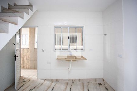 Sala/Cozinha de kitnet/studio à venda com 1 quarto, 34m² em Cidade Júlia, São Paulo