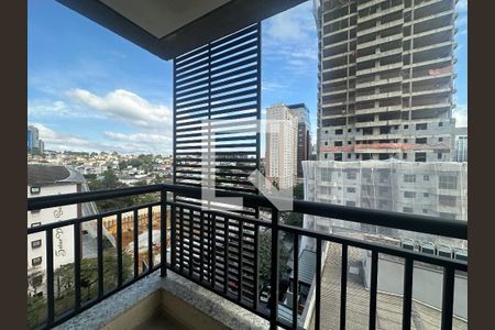 Varanda da Sala de apartamento para alugar com 1 quarto, 43m² em Empresarial 18 do Forte, Barueri