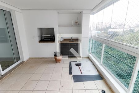 Detalhe - Varanda gourmet de apartamento para alugar com 4 quartos, 190m² em Parque do Morumbi, São Paulo