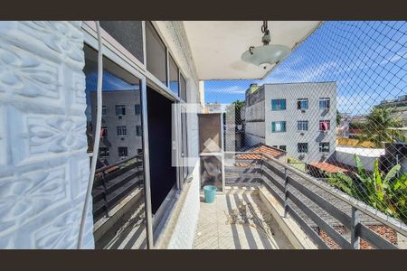 Varanda da Sala de apartamento para alugar com 3 quartos, 85m² em Ramos, Rio de Janeiro