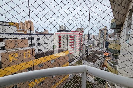Varanda da Sala de apartamento para alugar com 1 quarto, 50m² em Guilhermina, Praia Grande