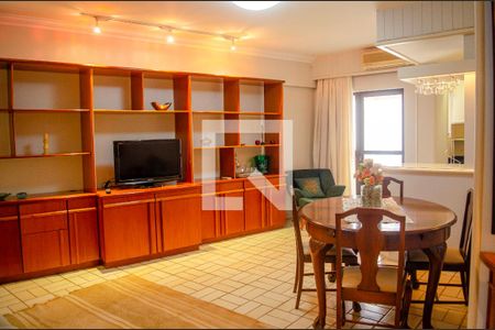 Sala de apartamento para alugar com 1 quarto, 130m² em Setor Oeste, Goiânia