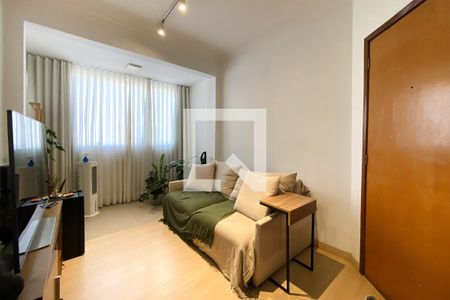 Sala de apartamento à venda com 2 quartos, 50m² em Horto, Belo Horizonte