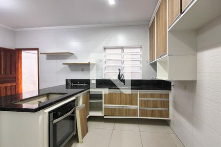 Cozinha de casa para alugar com 4 quartos, 155m² em Ribeirópolis, Praia Grande