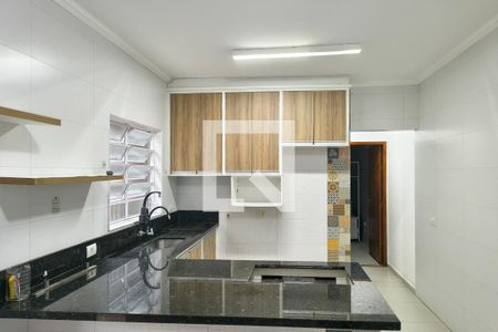 Cozinha de casa para alugar com 4 quartos, 155m² em Ribeirópolis, Praia Grande