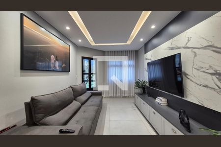 Sala de apartamento à venda com 3 quartos, 97m² em Utinga, Santo André