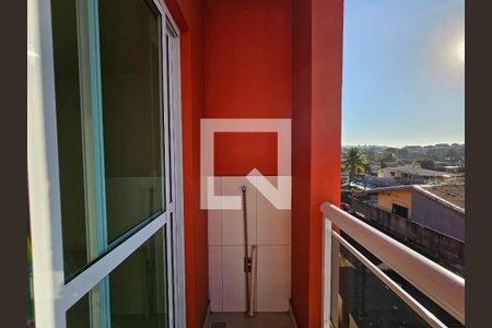 Varanda da Sala de apartamento para alugar com 1 quarto, 37m² em Posse, Nova Iguaçu