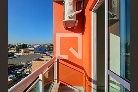 Varanda da Sala de apartamento para alugar com 1 quarto, 37m² em Posse, Nova Iguaçu