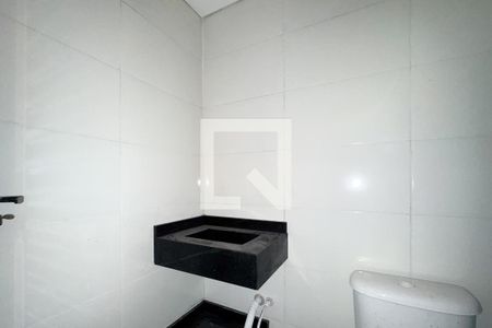 Banheiro Social de apartamento para alugar com 1 quarto, 54m² em Jardim Silvina, São Bernardo do Campo