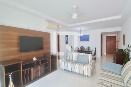 Sala de apartamento para alugar com 3 quartos, 100m² em Centro, Guarujá