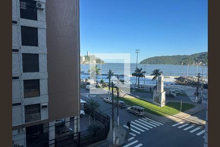 Vista da Sala de apartamento para alugar com 1 quarto, 43m² em Boa Vista, São Vicente