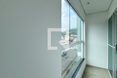 Sacada  de apartamento para alugar com 1 quarto, 54m² em Jardim Silvina, São Bernardo do Campo