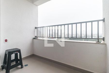 Varanda da Sala de apartamento para alugar com 2 quartos, 55m² em Vila Mogilar, Mogi das Cruzes
