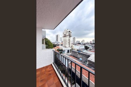 Varanda da Sala de apartamento para alugar com 2 quartos, 57m² em Vila Bertioga, São Paulo